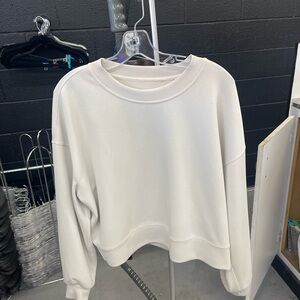 lululemon athletica White Sweatshirt